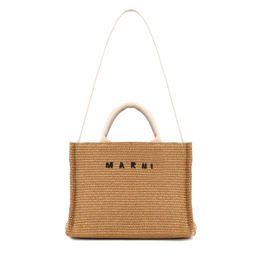 Marni - Bags > Tote Bags - Beige - Marni - Modalova