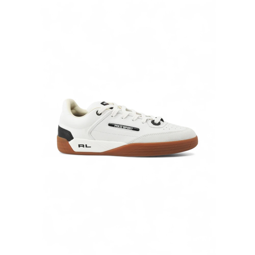 Ralph Lauren Uomo Bianco Scarpe, 40 Eu, New,