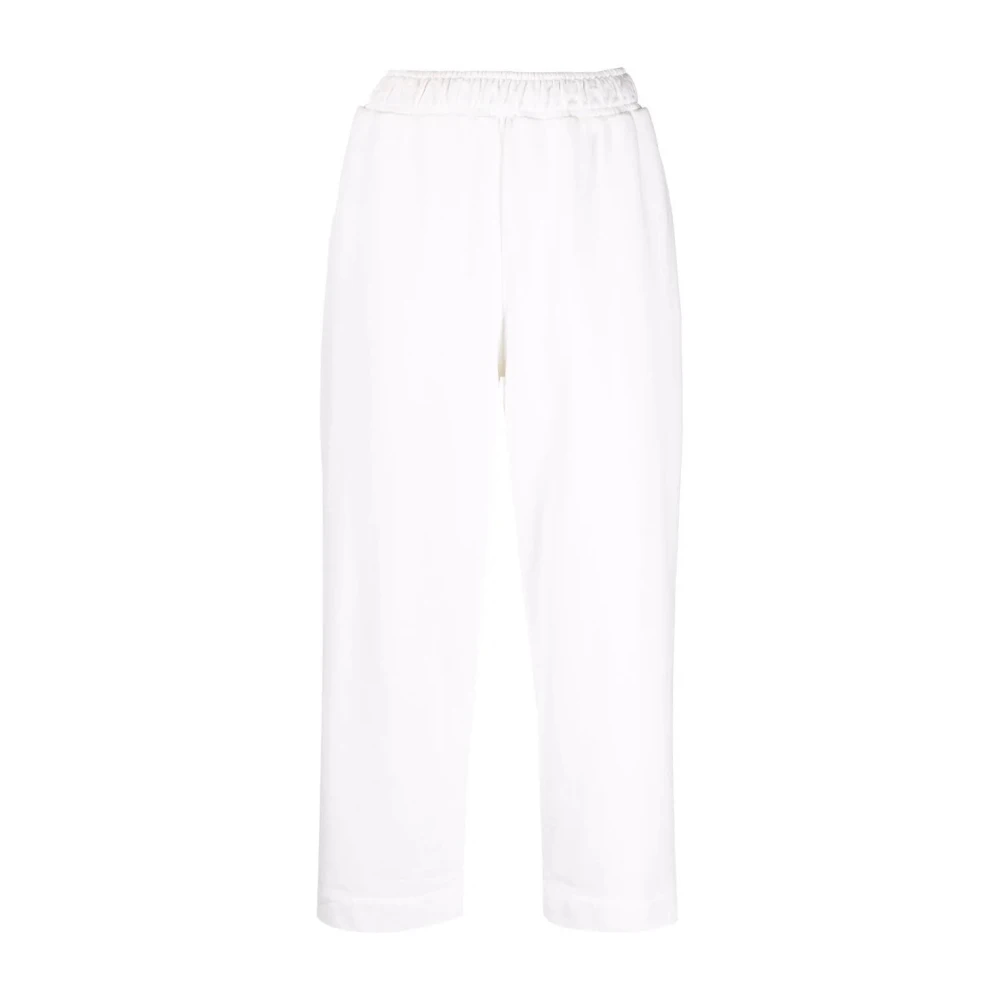 Proenza Schouler Casual Witte Katoenen Sweatpants White Dames
