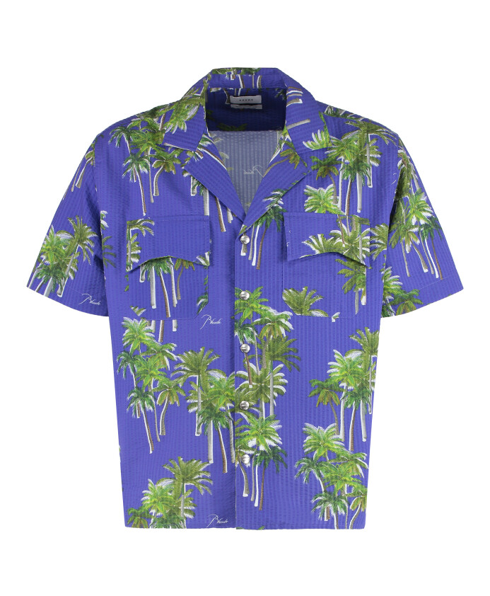 chemise-a-manches-courtes-en-coton-imprime