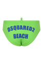 maillot-de-bain-vert-avec-logo-bleu