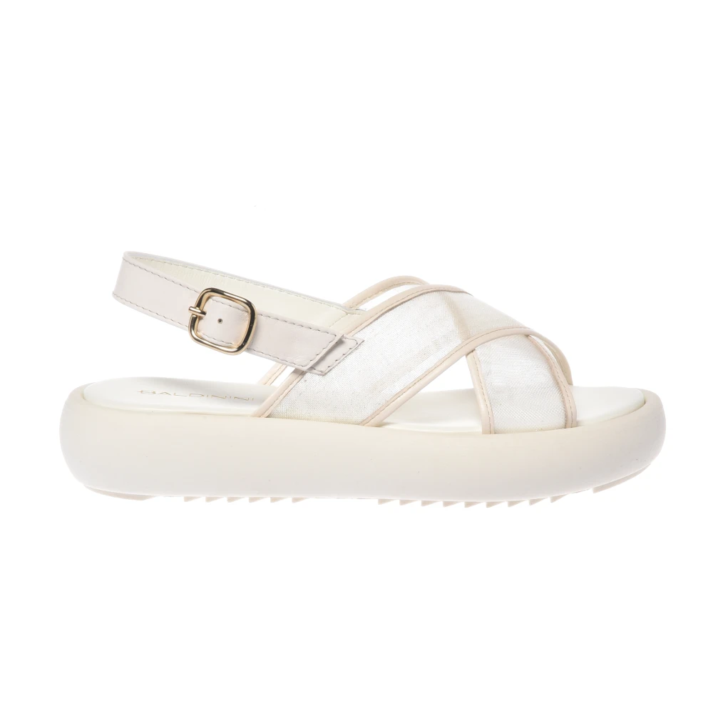 Baldinini Sandalia De Malla Shoes Mujer Blanco 36 Eu