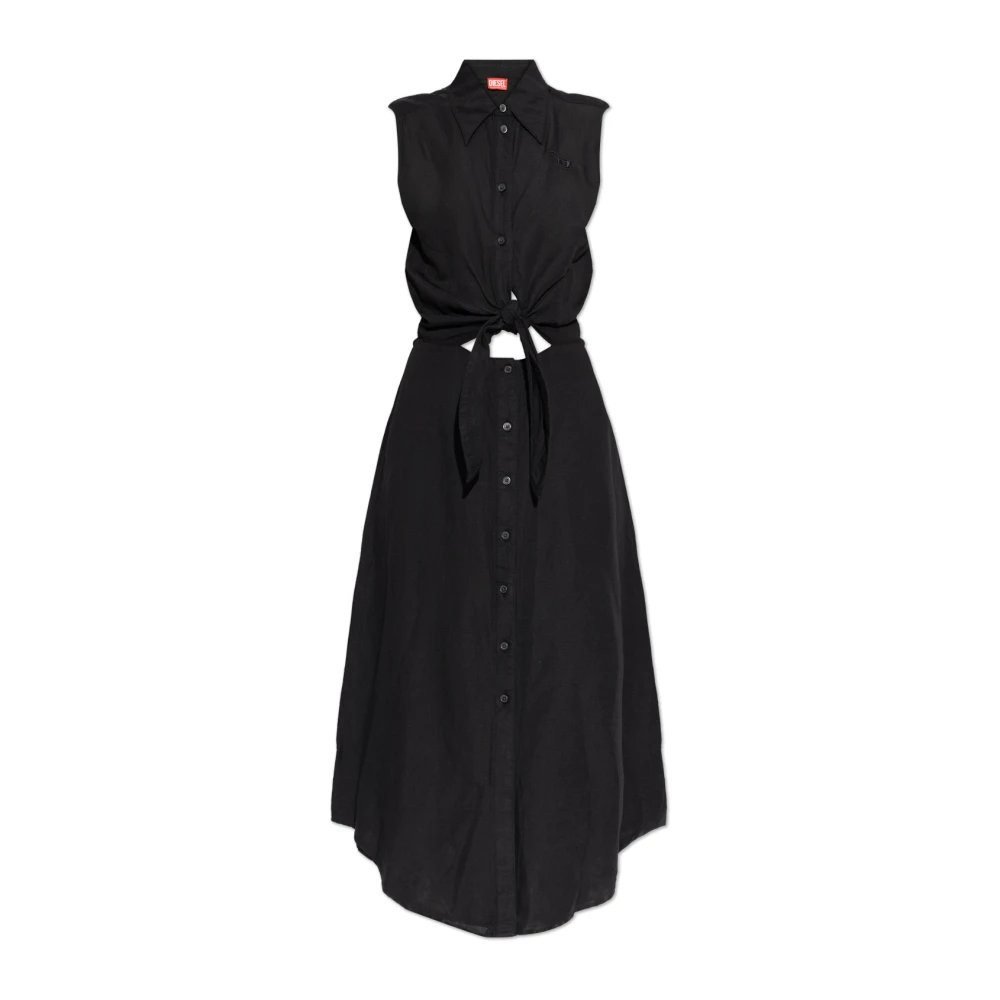 Diesel Donna Nero Abiti, 3XS, New,