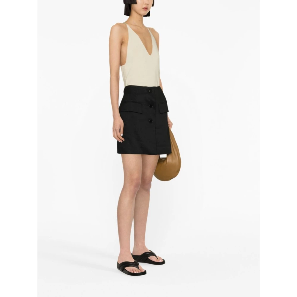 TotêMe Merino Silk Y-Back Top Beige Dames
