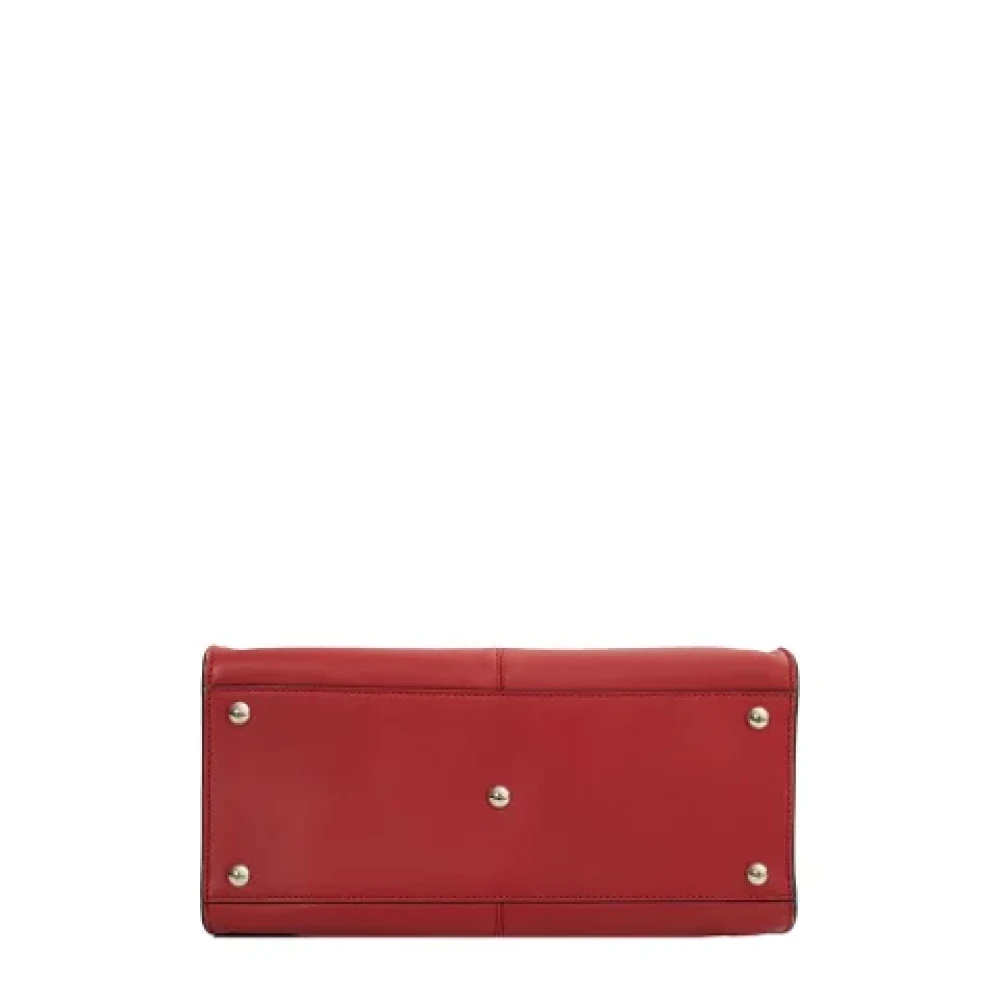 Fendi Vintage Pre-owned Leather fendi-bags Red Dames