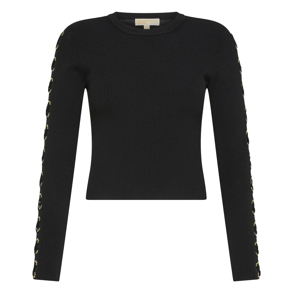 Michael Kors Zwarte Sweater Collectie Black Dames