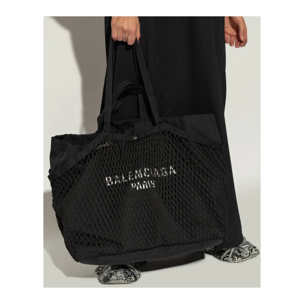Balenciaga Tas 24 7 Medium shopper type Black Dames