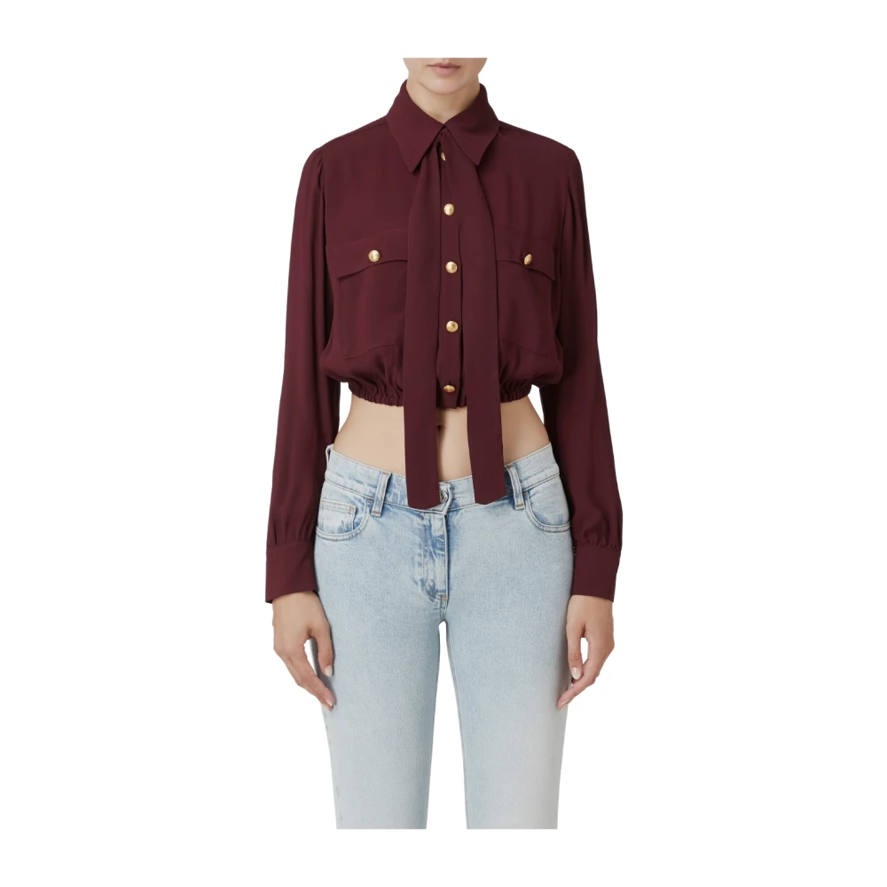 Blouses & Shirts > Shirts - - Elisabetta Franchi - Modalova