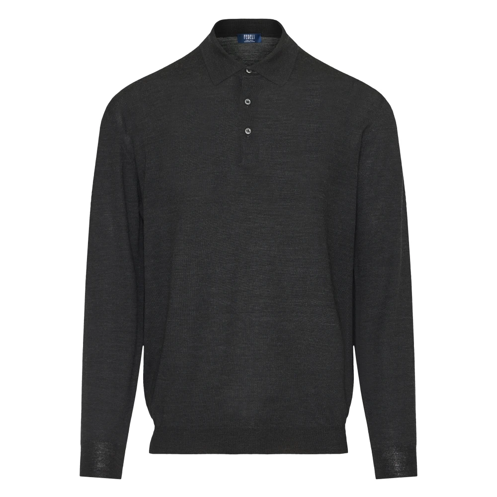 Knitwear > V-neck Knitwear - - Fedeli - Modalova