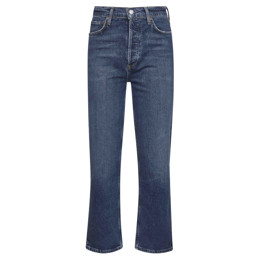 Agolde Women's Blue Vintage Denim Straight Leg Jeans - Bootcut Jeans - W27 - Jeans