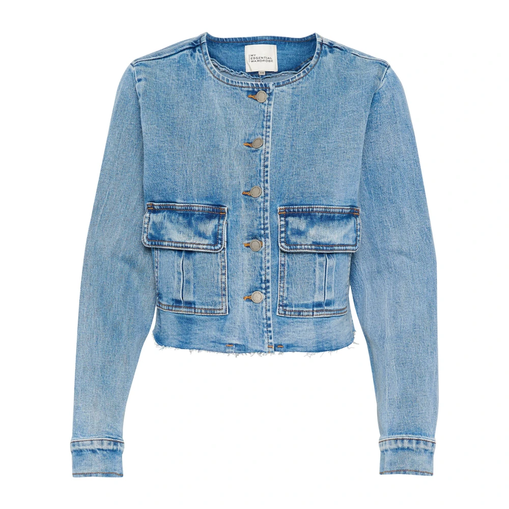 Jackets > Denim Jackets - - My Essential Wardrobe - Modalova