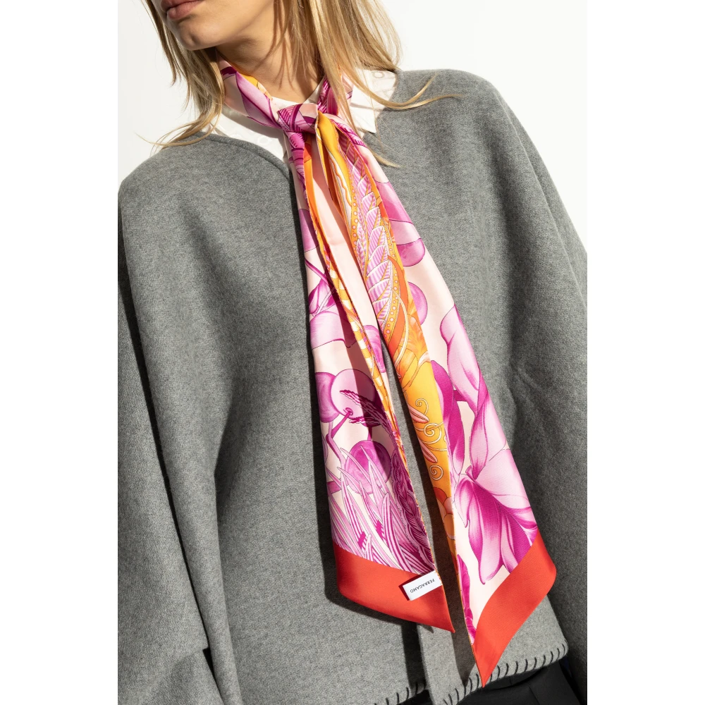 Salvatore Ferragamo Zijden sjaal Multicolor Dames