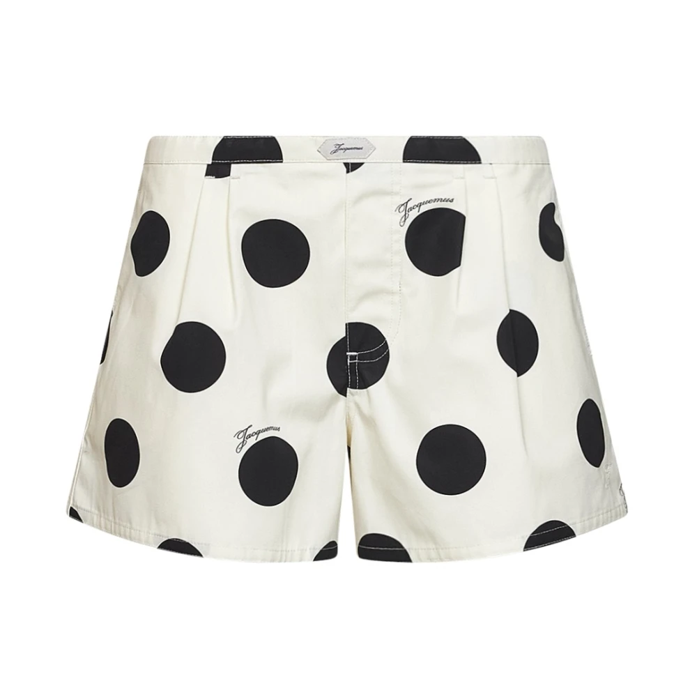 Jacquemus Donna Bianco Pantaloncini, S, New,