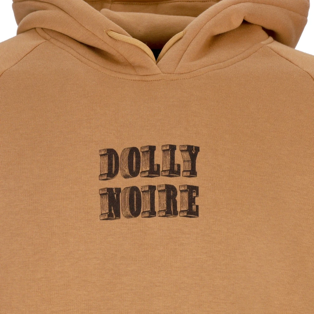 Dolly Noire Blok Hoodie Khaki Sweatshirt met Lange Mouwen Brown Heren