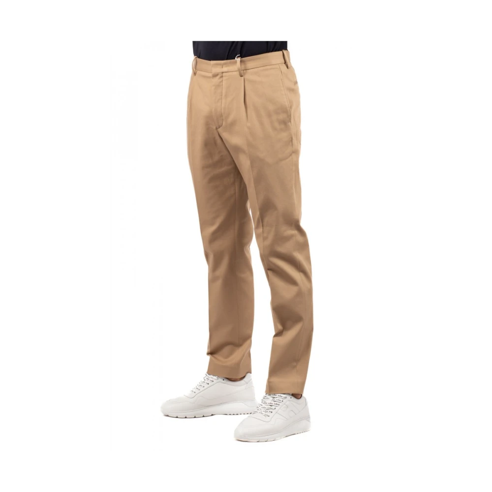 Hindustrie Heren Casual Broeken Beige Heren