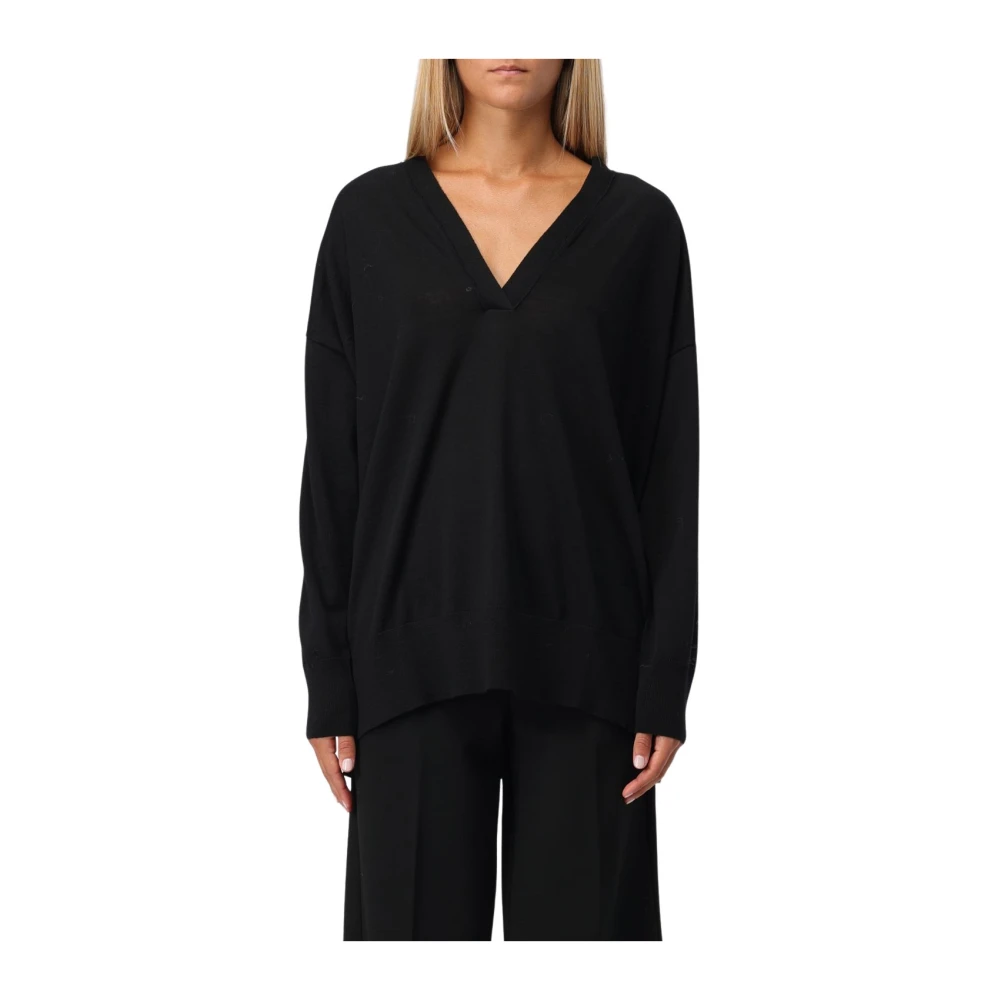 Liviana Conti Stijlvolle Sweater Collectie Black Dames