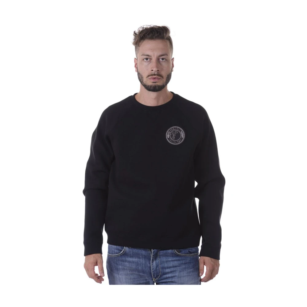 Versace Hoodie Sweatshirt Black, Herr