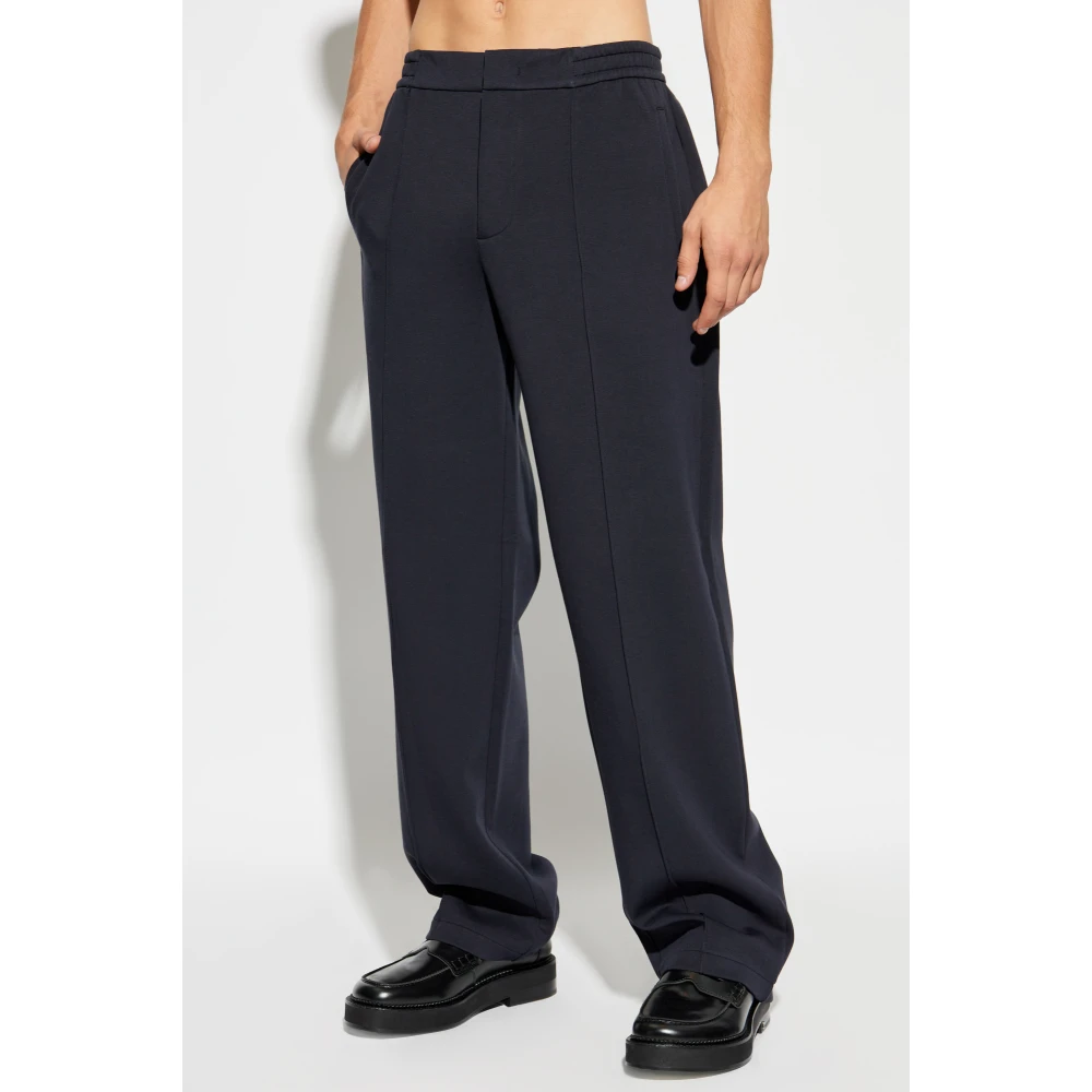 Emporio Armani Sweatpants Blue Heren
