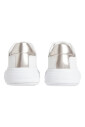 white-sneakers-with-metallic-tongue