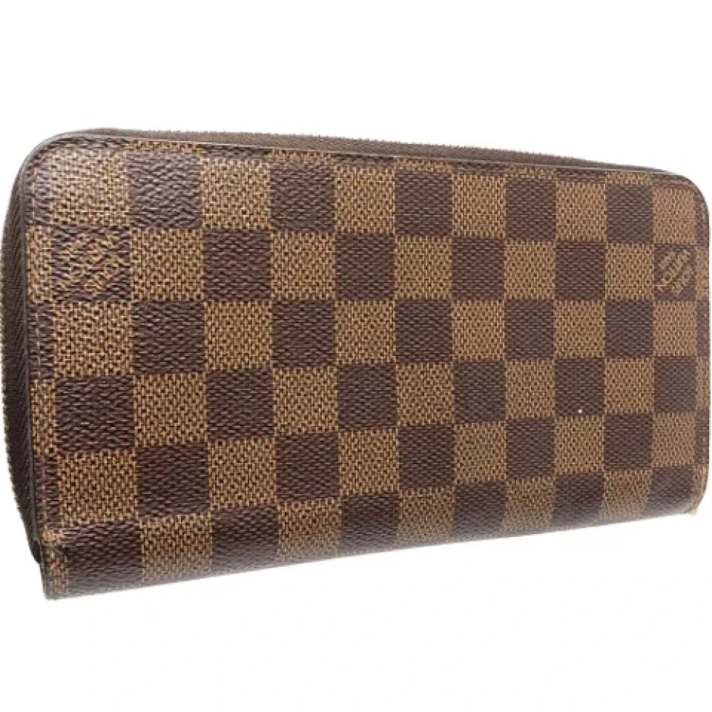 Louis Vuitton Vintage Pre-owned Canvas wallets Brown Dames