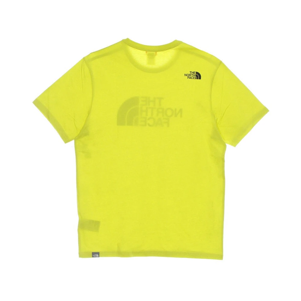 The North Face Zuur Geel Heren Tee Korte Mouw Yellow Heren