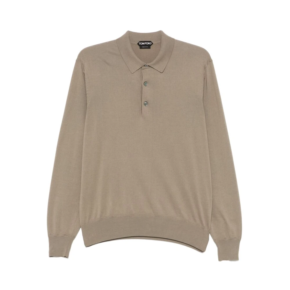 Tom Ford Stijlvolle Sweater voor Mannen Brown Heren