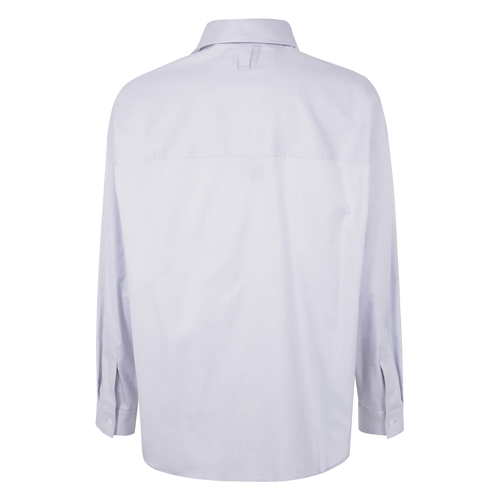 Jacquemus Geruite Overhemd Gray Heren