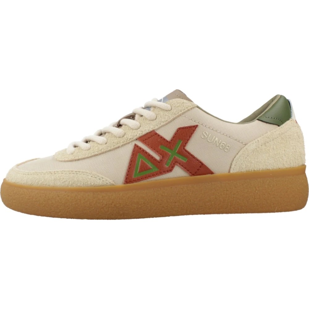 Sun68 Luis Low Heren Schoenen Beige