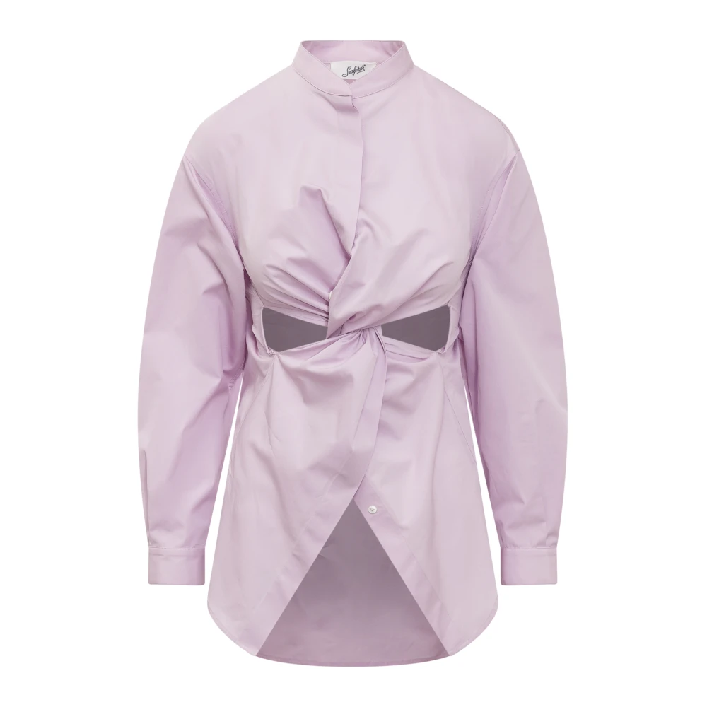Seafarer Pope Shirt Pink Dames
