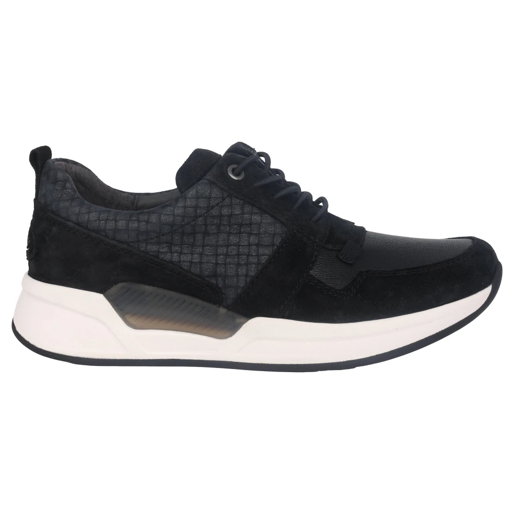 Gabor Zwarte rollende sneaker voor vrouwen Dames Schoenen