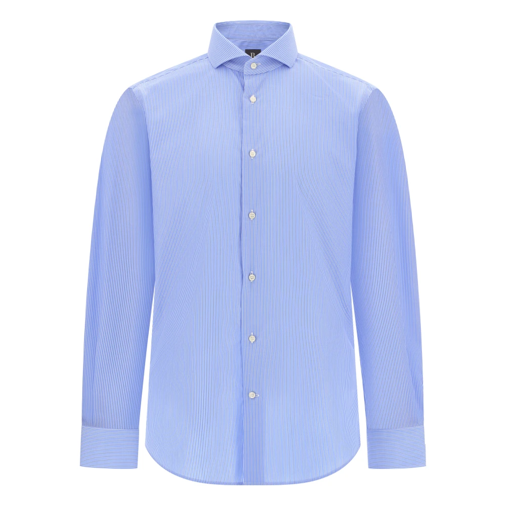 Boggi Milano Herren Blau Shirts, Xlgröße: