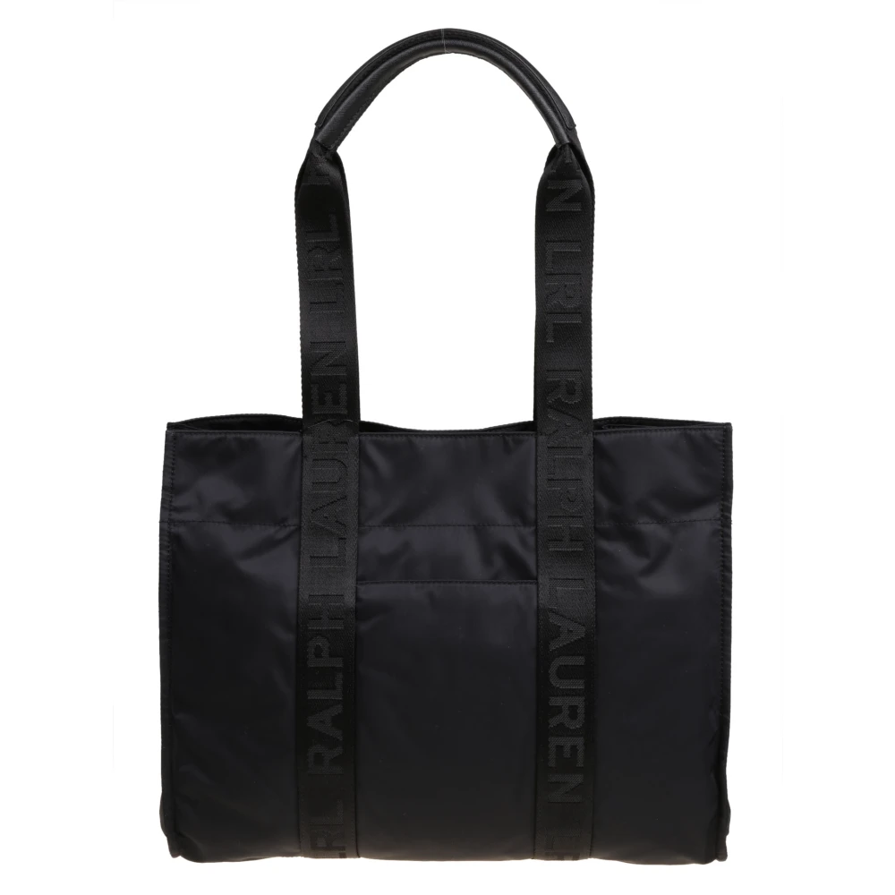 Ralph Lauren Stevie Tote Extra Large Black Dames