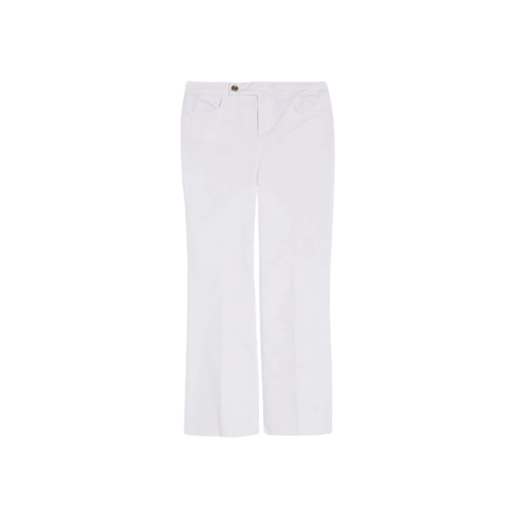 Liu Jo Microflare Jeans in Optisch Wit White Dames