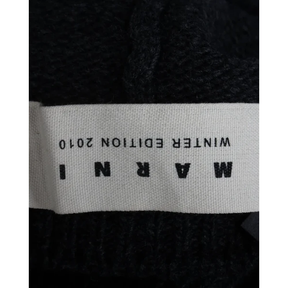 Marni Pre-owned Wool tops Black Dames