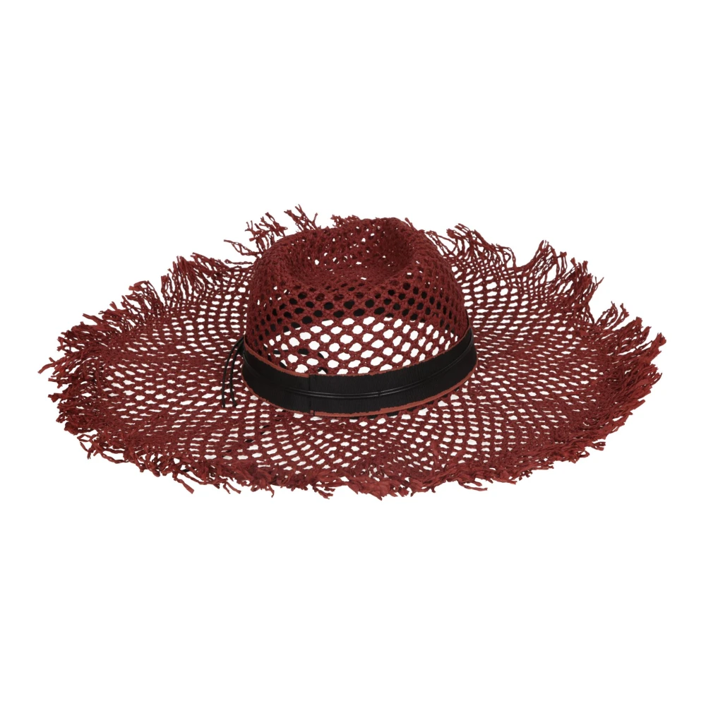 Catarzi 1910 Stijlvolle Hoed voor Modieuze Look Red Dames