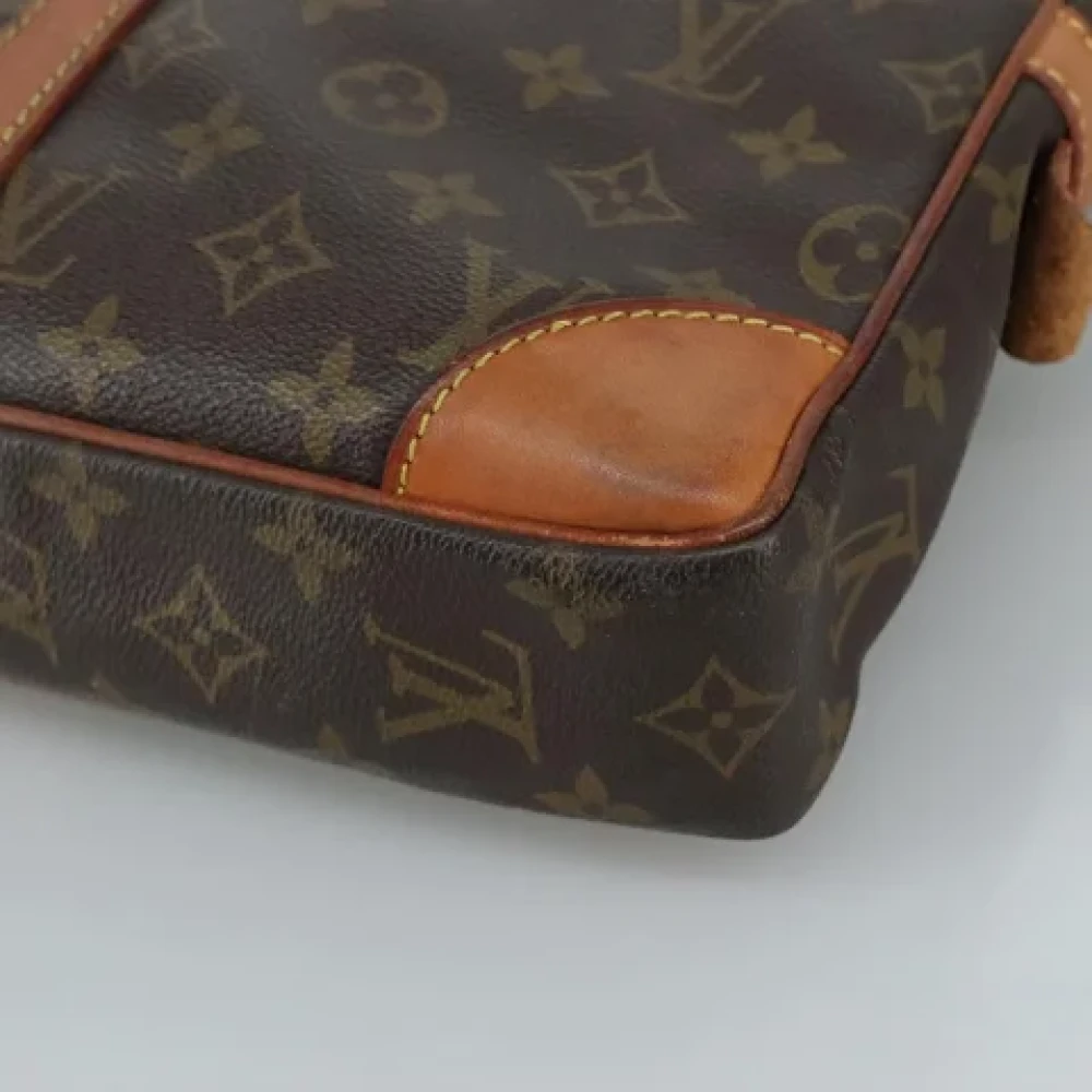 Louis Vuitton Vintage Pre-owned Canvas briefcases Brown Dames