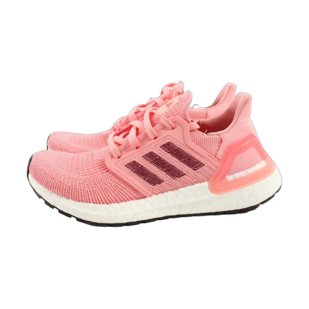 Adidas Pink Running Shoes, Female, 3 Uk, Trainers For Women Ultraboost 20