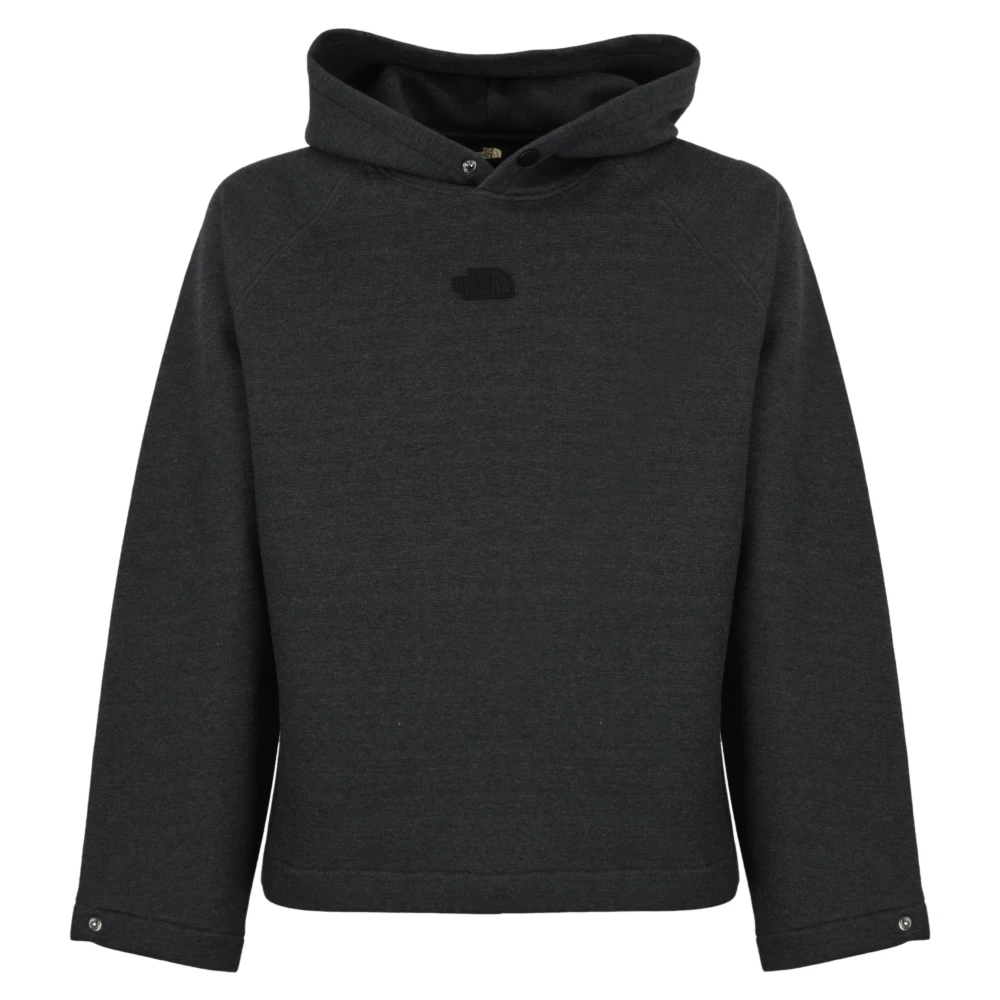 The North Face Zwarte Katoenen Hoodie Black Dames