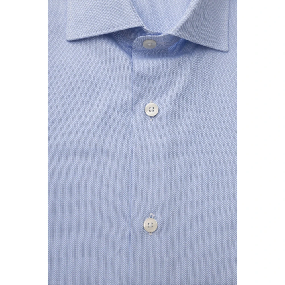 Bagutta Franse Kraag Shirt Kleding Blue Heren
