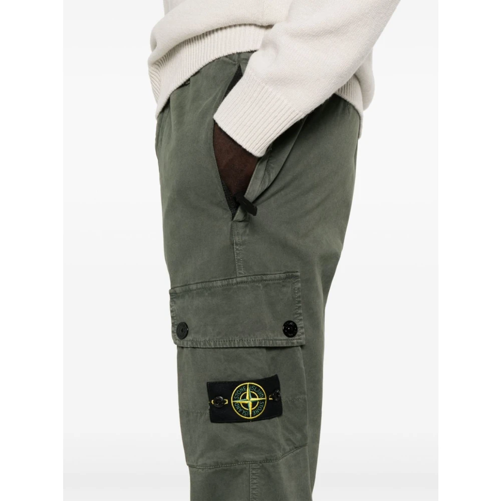 Stone Island Stijlvolle Broek Green Heren