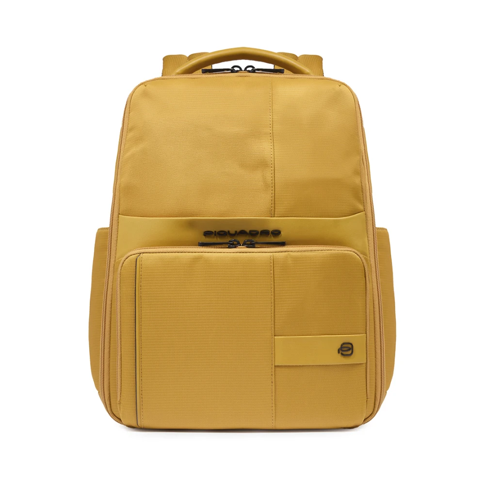 Piquadro Homme Jaune Sacs, Taille: One Size Sac À Dos Pour Ordinateur Portable Et Ipad®