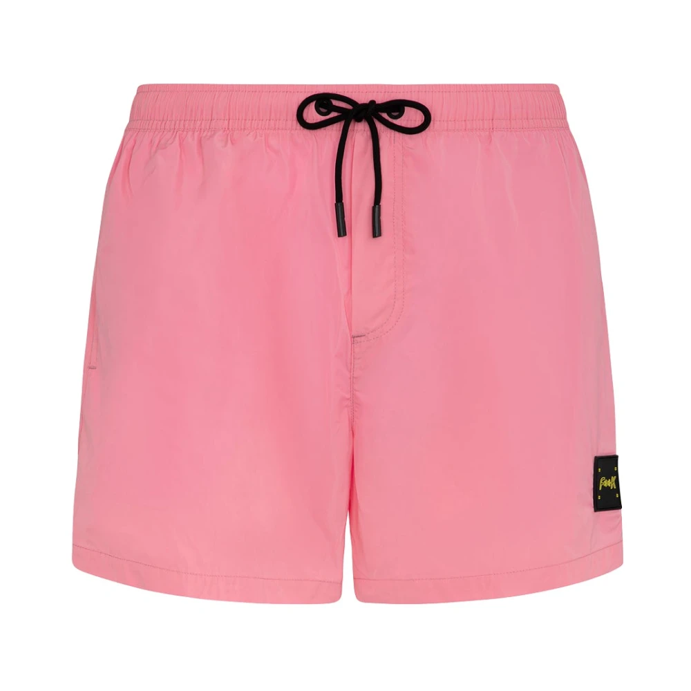 F**k Kort Eenkleurig Pink Heren