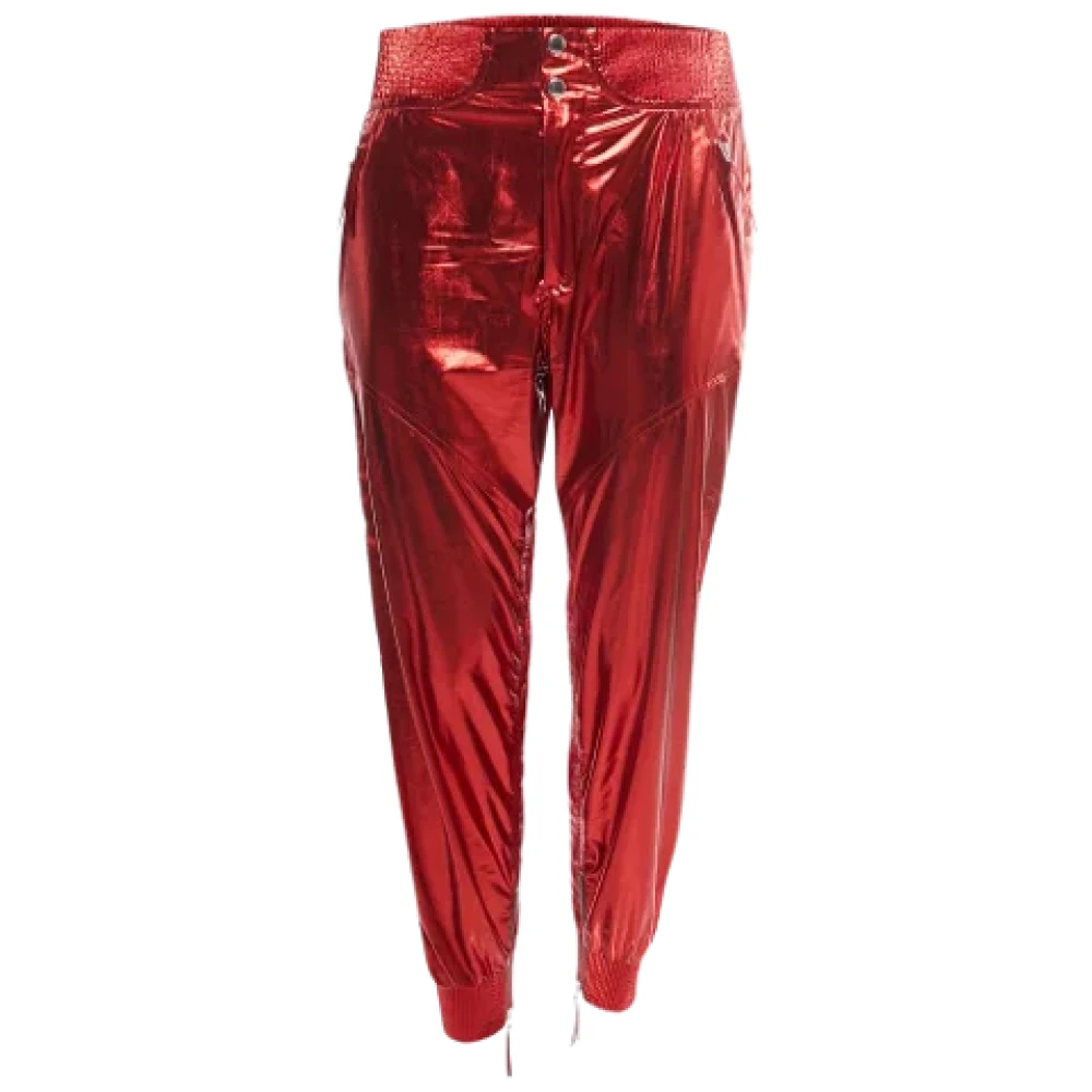 Isabel Marant Pre-owned Cotton bottoms Red Dames