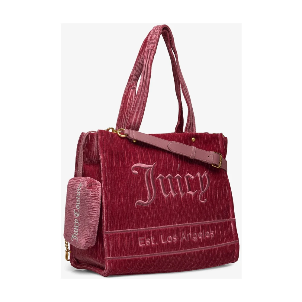 Juicy Couture Glamoureuze Iris Large Shopper Tas Red Dames