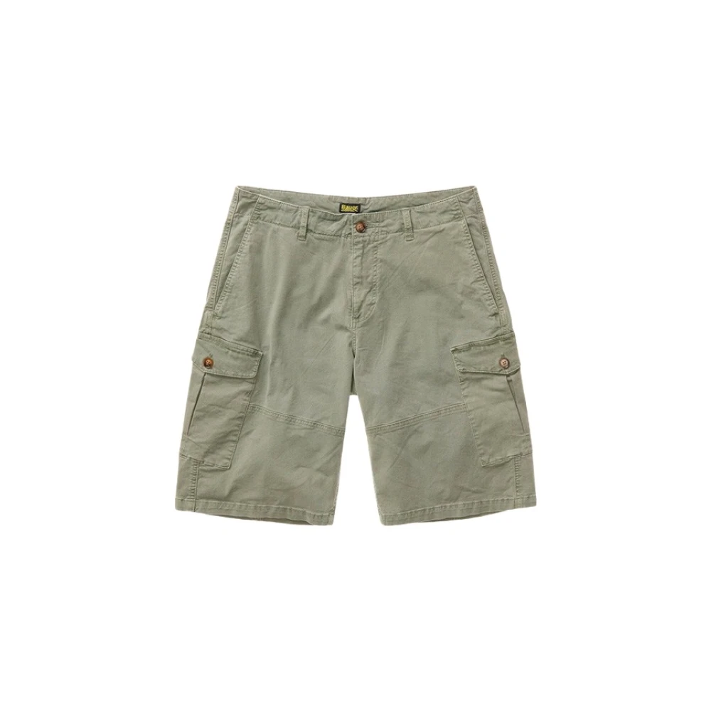 Blauer Men's Green Casual Shorts - Bermudas - W32 - Shorts