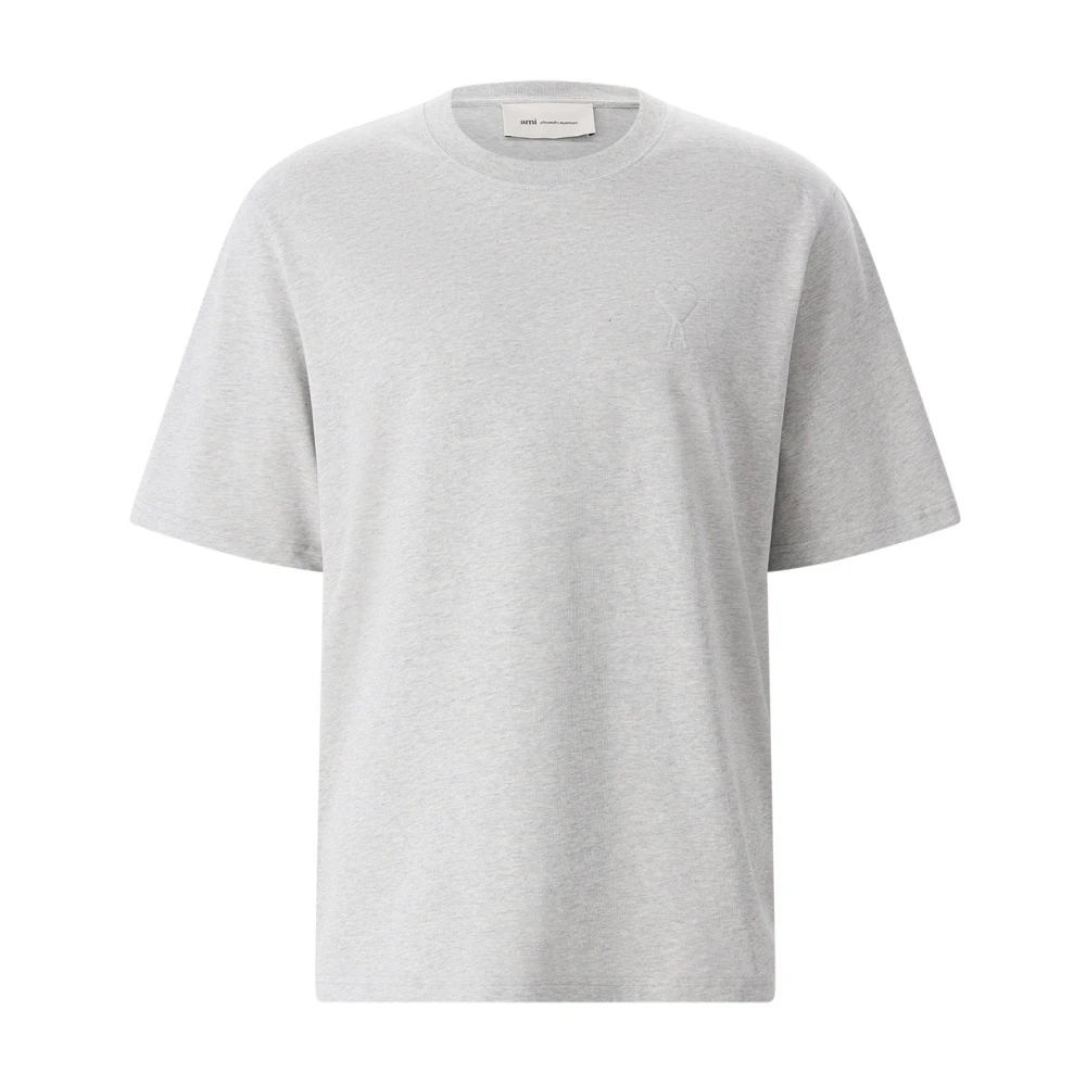 Ami Paris Uomo Grigio Top, M, New,