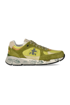 sneaker-en-daim-et-cuir-vert-militaire