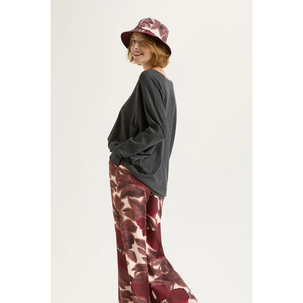 Maliparmi Zachte Touch Trui Gray Dames
