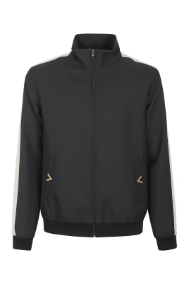 Nylon Sweatshirt With VGold
