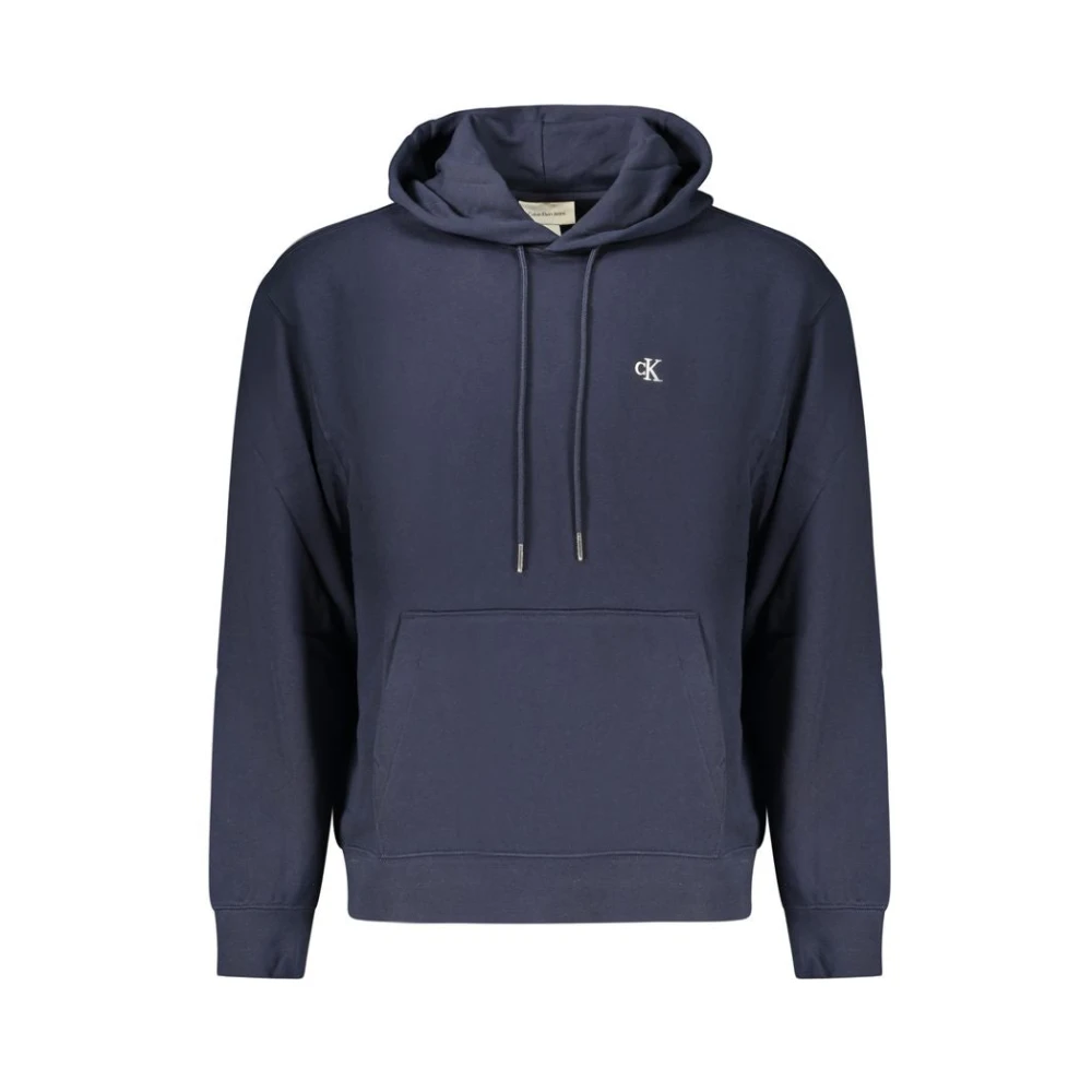 Calvin Klein Blue Cotton Men's Sweatshirt - M - Image 3